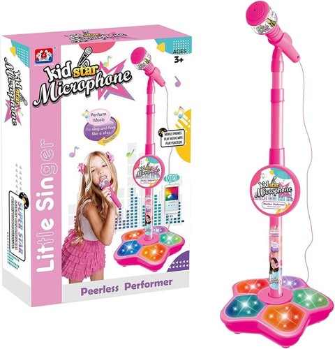 Kids microphone with - with, stand