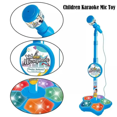Kids karaoke microphone - karaoke, stand