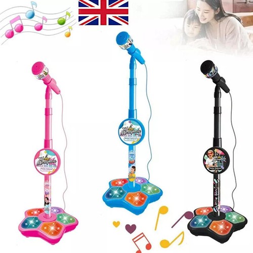 Microphone and stand childrens - microphone,