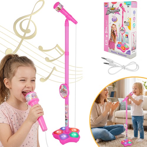 Kids star microphone stand - star,