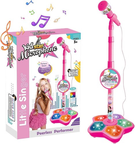 Kids microphone and stand - and,