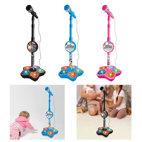 Toy microphone with stand - microphone,