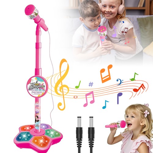 Kids star microphone - star, stand