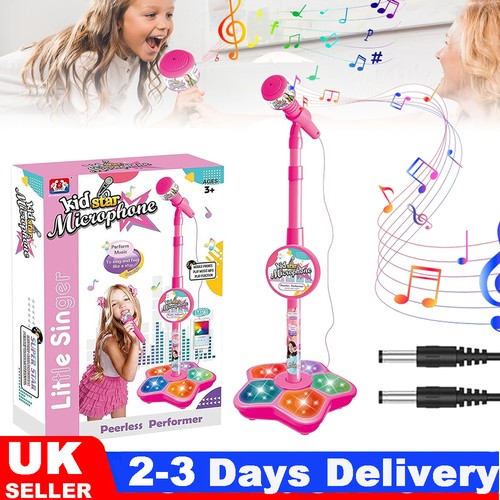 Kids microphone and stand - kids,